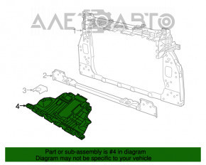 Защита двигателя Fiat 500X 16-18