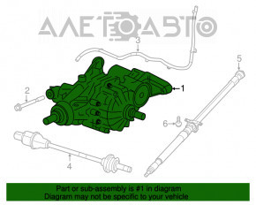 Задній диференціал редуктор Jeep Compass 17-7к