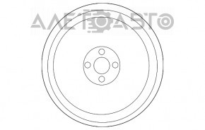 Запасное колесо докатка Ford Fiesta 14-19 R15 125/90