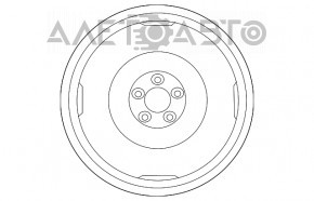 Запасное колесо докатка Subaru Forester 14-18 SJ R17 145/80, компактное, потертости на резине
