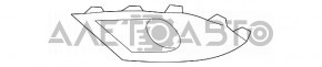 Обрамление птф левое Subaru Legacy 15-17 дорест