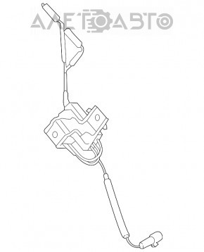 Antenna-amplifier Subaru Legacy 15-19 2.5