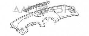 Торпедо передняя панель без AIRBAG Chevrolet Malibu 13-15 черная
