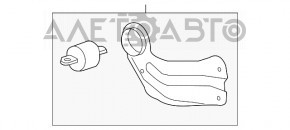 Рычаг продольный задний правый Chevrolet Malibu 13-15