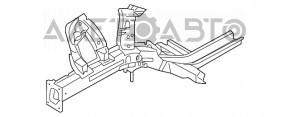 Чверть передня права Hyundai Elantra AD 17-20 срібло, з центральною стійкою