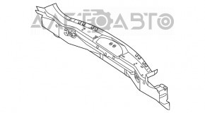 Задняя панель Ford Explorer 11-19 2 части, белая