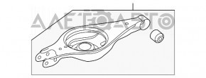 Рычаг нижний под пружину задний правый Ford Flex 09-19 порван сайлент