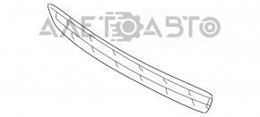 Нижняя решетка переднего бампера Subaru Impreza 17- GK надломы