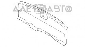 Накладка проема багажника Hyundai Elantra UD 11-16