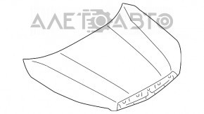 Капот голый Subaru Forester 19- SK алюминий новый OEM оригинал