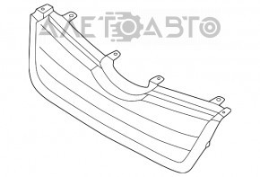 Решетка радиатора grill Subaru Forester 19- SK низ