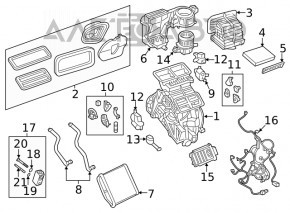 Піч в зборі Fiat 500X 16-17 manual