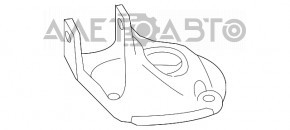 Кронштейн верхней опоры двигателя Porsche Cayenne 958 11-17 4.8 Turbo