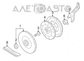Комплект сцепления МКПП Subaru Forester 14-18 SJ 134к
