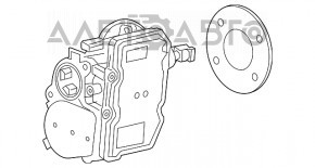 Підсилювач гальмівний Honda CRV 17-19 електро 1.5