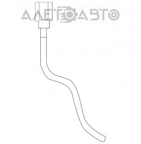 Датчик температури вихлопних газів VW Passat b7 12-15 USA 2.0 TDI передній сажевий фільтр