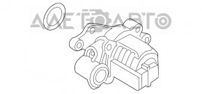 Клапан ЄДР VW Jetta 11-18 USA hybrid