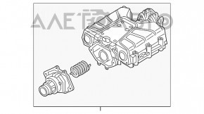 Компрессор голый Audi Q5 8R 13-17 3.0 tfsi