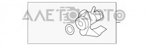 Фланец системы охлаждения Audi Q5 8R 09-17 2.0T новый OEM оригинал