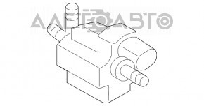 Клапан управления заслонкой впускного коллектора VW Jetta 11-18 USA 1.8Т