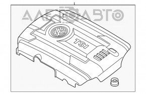 Накладка двигуна VW Atlas 18-2.0T