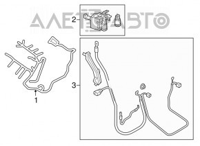 Проводка моторная Audi A4 B9 17- 2.0Т