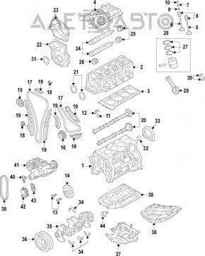 Клапан фазорегулятора VW PASSAT b8 16-19 16- USA
