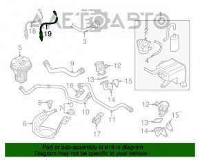 Лямбда-зонд левый второй VW Passat b7 12-15 USA 3.6