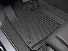 Комплект килимків салону Honda Accord 18-22 ганчірка чорний