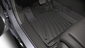 Комплект килимків салону Honda Accord 18-22 ганчірка чорний