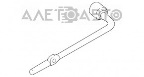 Ключ балонный гаечный Kia Optima 16- новый OEM оригинал