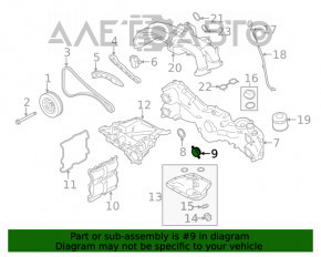 Электромагнитный клапан управления фазовращателей Subaru Outback 20- 2.5 FB25