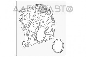 Передня кришка двигуна BMW X1 F48 16-19 B46