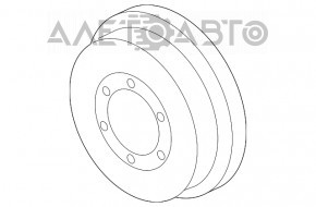 Шків колінвалу BMW 7 G11 G12 16-22 B58