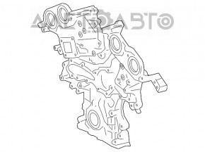 Передня кришка двигуна Toyota Highlander 20-22 3.5