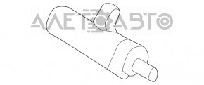 Электромагнитный клапан BMW X3 F25 11-17 2.0T
