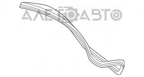 Уплотнитель крышки багажника Mercedes CLA 14-19