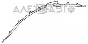 Подушка безпеки airbag бічна шторка ліва Mercedes CLA 14-19