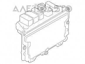 Блок ECU комп’ютер двигуна BMW X1 F48 16-18 B46