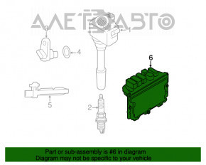 Блок ECU компьютер двигателя BMW X1 F48 16-18 B46