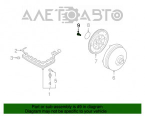 Болт маховика коленвала Infiniti Q50 14-15 3.7 VQ37VHR комплект 8 шт