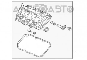 Крышка клапанная Acura TLX 15-19 3.5 задняя