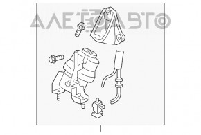 Подушка двигуна передня Lexus RX350 10-15