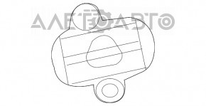 Расходомер воздуха Chevrolet Trax 15-21 LUV