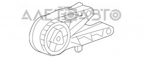 Подушка двигуна передня Chevrolet Cruze 11-15 1.8 мкпп