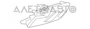 Ручка двери внешняя передняя правая Chevrolet Equinox 18- keyless