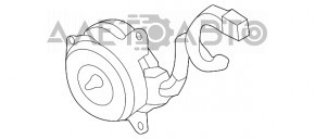 Мотор вентилятора охлаждения правый Mitsubishi Outlander Sport ASX 10- 2.0 2.4