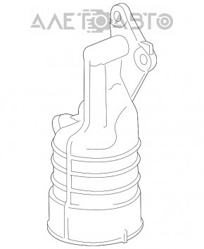 Корпус масляного фильтра Toyota Sequoia 08-16 без масляного радиатора
