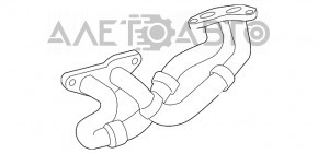 Трубки охладителя кпп Toyota Sienna 11-20 3.5