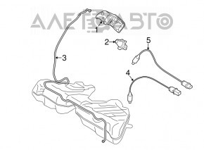 Насос для виявлення витоків парів палива BMW X3 F25 11-17